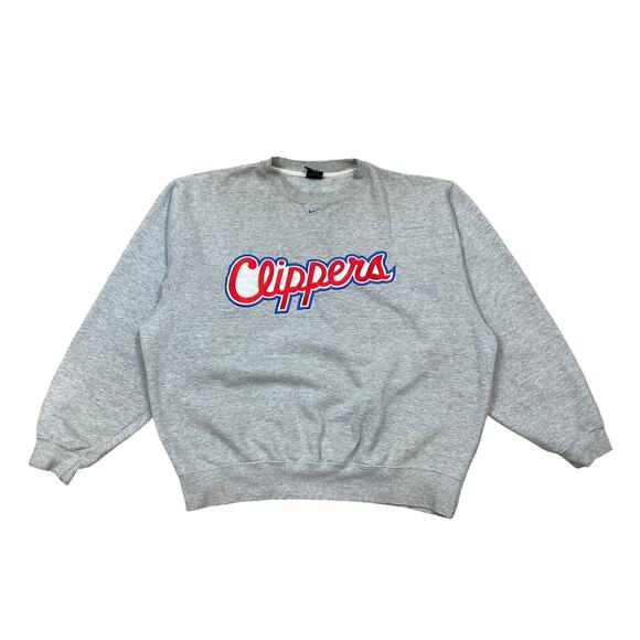 Vintage Nike LA Clippers Center Swoosh Sweater Men's Large y2k